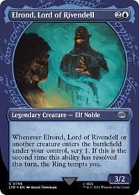 Elrond, Lord of Rivendell (Showcase) (Surge Foil)
