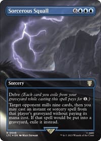 Sorcerous Squall (Borderless) (Surge Foil)
