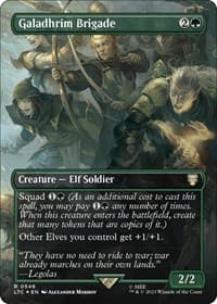 Galadhrim Brigade (Borderless) (Surge Foil)