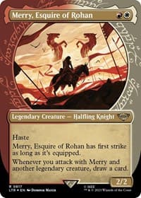 Merry, Esquire of Rohan (Showcase) (Surge Foil)