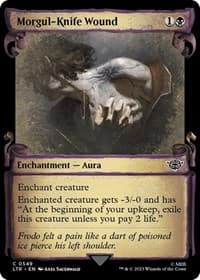 Morgul-Knife Wound (Showcase Scrolls)