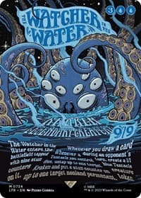 The Watcher in the Water (Borderless Poster)