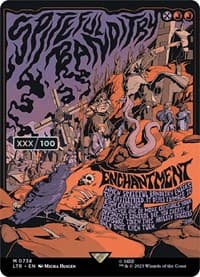 Spiteful Banditry (Borderless Poster) (Serial Numbered)