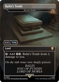 Balin's Tomb - Ancient Tomb (Serial Numbered)