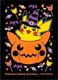 Pokemon TCG: Pumpkin Pikachu Halloween Card Sleeves (65-Pack)