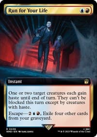 Run for Your Life (Extended Art)