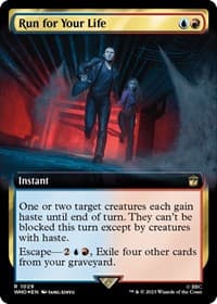 Run for Your Life (Extended Art) (Surge Foil)