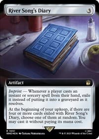 River Song's Diary (Extended Art) (Surge Foil)