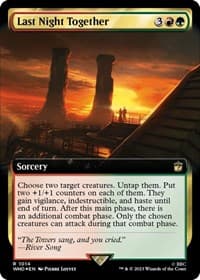 Last Night Together (Extended Art) (Surge Foil)