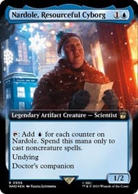 Nardole, Resourceful Cyborg (Extended Art) (Surge Foil)