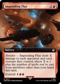 Impending Flux (Extended Art) (Surge Foil)