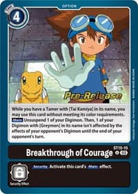 Breakthrough of Courage