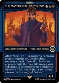 The Master, Gallifrey's End (Showcase) (Surge Foil)