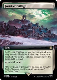 Fortified Village (Extended Art) (Surge Foil)