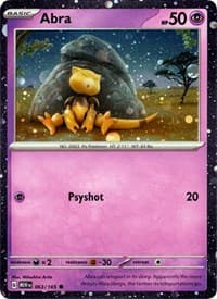 Abra - 063/165 (Cosmos Holo)
