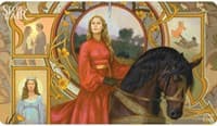 Secret Lair Spookydrop 2023: Buttercup, Provincial Princess Standard Gaming Playmat for Magic: The Gathering