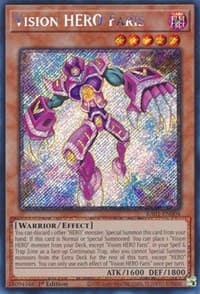 Vision HERO Faris (Platinum Secret Rare)