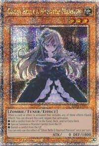 Ghost Belle & Haunted Mansion (Quarter Century Secret Rare)