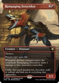 Rampaging Ferocidon (Borderless)