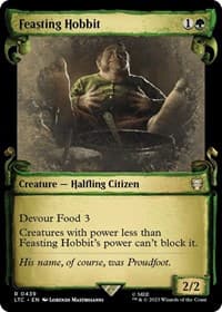 Feasting Hobbit (Showcase Scrolls)