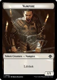 Vampire // Vampire Demon Double-Sided Token