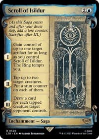 Scroll of Isildur (Showcase Scrolls)