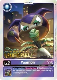Yaamon (Digimon 3-On-3 Participation)