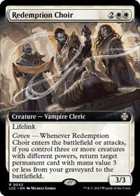 Redemption Choir (Extended Art)