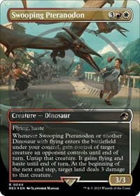 Swooping Pteranodon (Borderless) (Emblem)