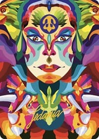 Roar of the Fifth People Art Card (Gold-Stamped Signature)