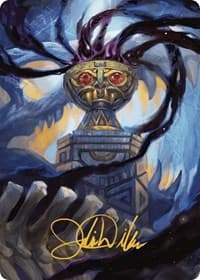 Chalice of the Void Art Card (Gold-Stamped Signature)