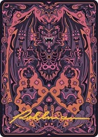 Bloodletter of Aclazotz Art Card (61/81) (Gold-Stamped Signature)