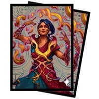 The Lost Caverns of Ixalan Saheeli, the Sun's Brilliance Standard Deck Protector sleeves for Magic (100-pack)