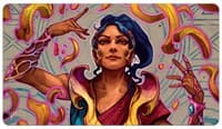 The Lost Caverns of Ixalan Saheeli, the Sun's Brilliance Standard Gaming Playmat for Magic: The Gathering