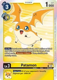 Patamon - P-122 (Tamer Party Pack -The Beginning- Ver. 2.0)