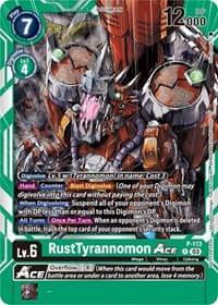 RustTyrannomon ACE - P-113 (3rd Anniversary Survey Pack)