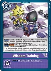 Wisdom Training (Blast Ace Box Topper)