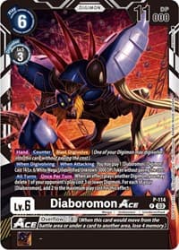 Diaboromon ACE - P-114 (3rd Anniversary Survey Pack)
