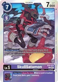 SkullSatamon (Blast Ace Double Pack Set)