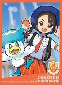 Pokemon TCG: Pokemon Center Japan Exclusive Card Sleeves - Pokemon Trainers Aoi & Quaxly (64-Pack)
