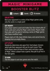 Magic Minigame: Booster Blitz