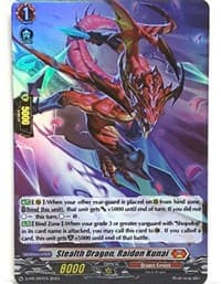 Stealth Dragon, Raidon Kunai (Foil)