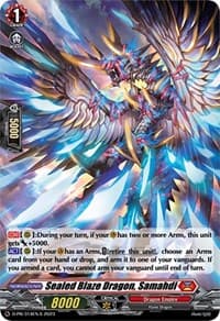Sealed Blaze Dragon, Samahdi (Foil)