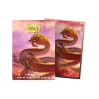 Dragon Shield Limited Edition Art Japanese Brushed Sleeves - Year Of The Wood Dragon 2024 (60-Pack)