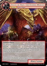 Gilles de Rais, the Golden Dragon