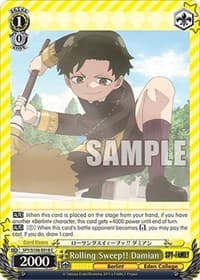 Rolling Sweep!! Damian