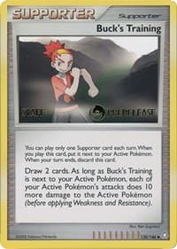 Buck's Training - 130/146 (Prerelease) [Staff]