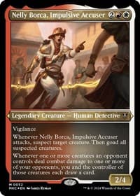 Nelly Borca, Impulsive Accuser (Display Commander) - Thick Stock