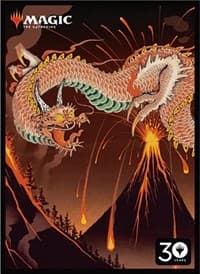 30th Anniversary: Shivan Dragon Limited Card Sleeves for Magic (80-Pack)