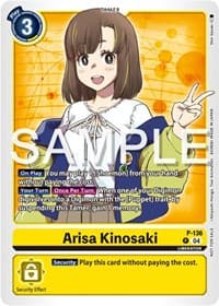 Arisa Kinosaki (Digimon Liberator Promotion Pack)